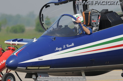 2009-04-15 San Damiano - 50 Stormo 292 PAN - Frecce Tricolori